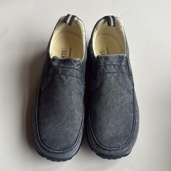 NWB L.L. Bean Women’s Denim look Boot Shoes / Clogs / loafers size 9 - Picture 1 of 11